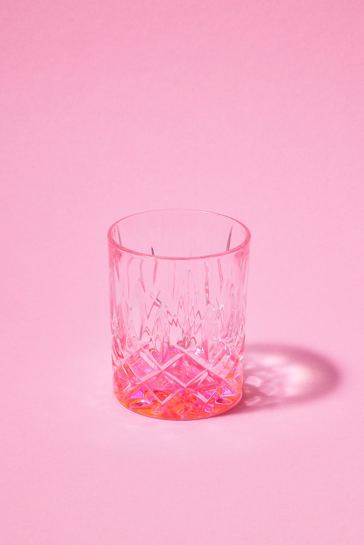 Whisky Tumbler - Neon Pink