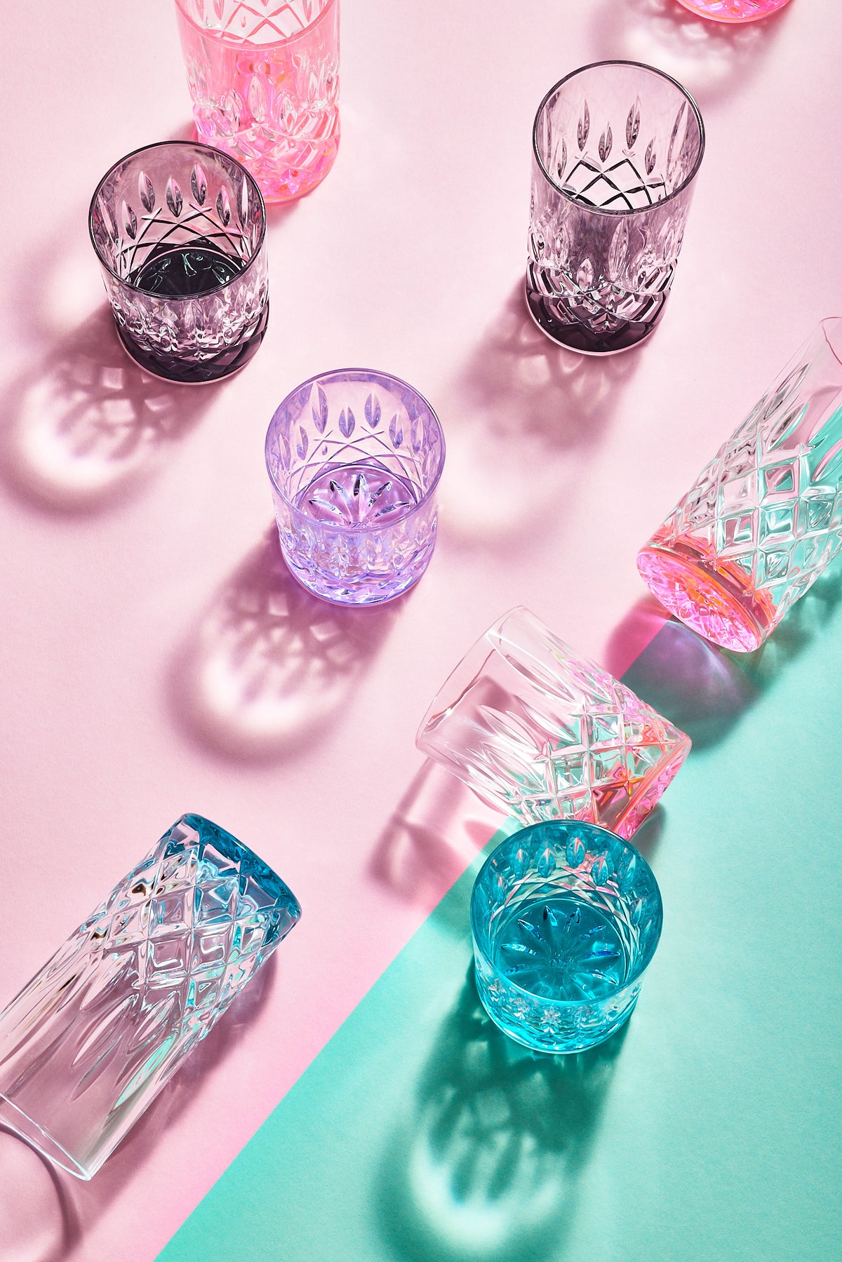 Longdrinkglas/Highball Neon Pink
