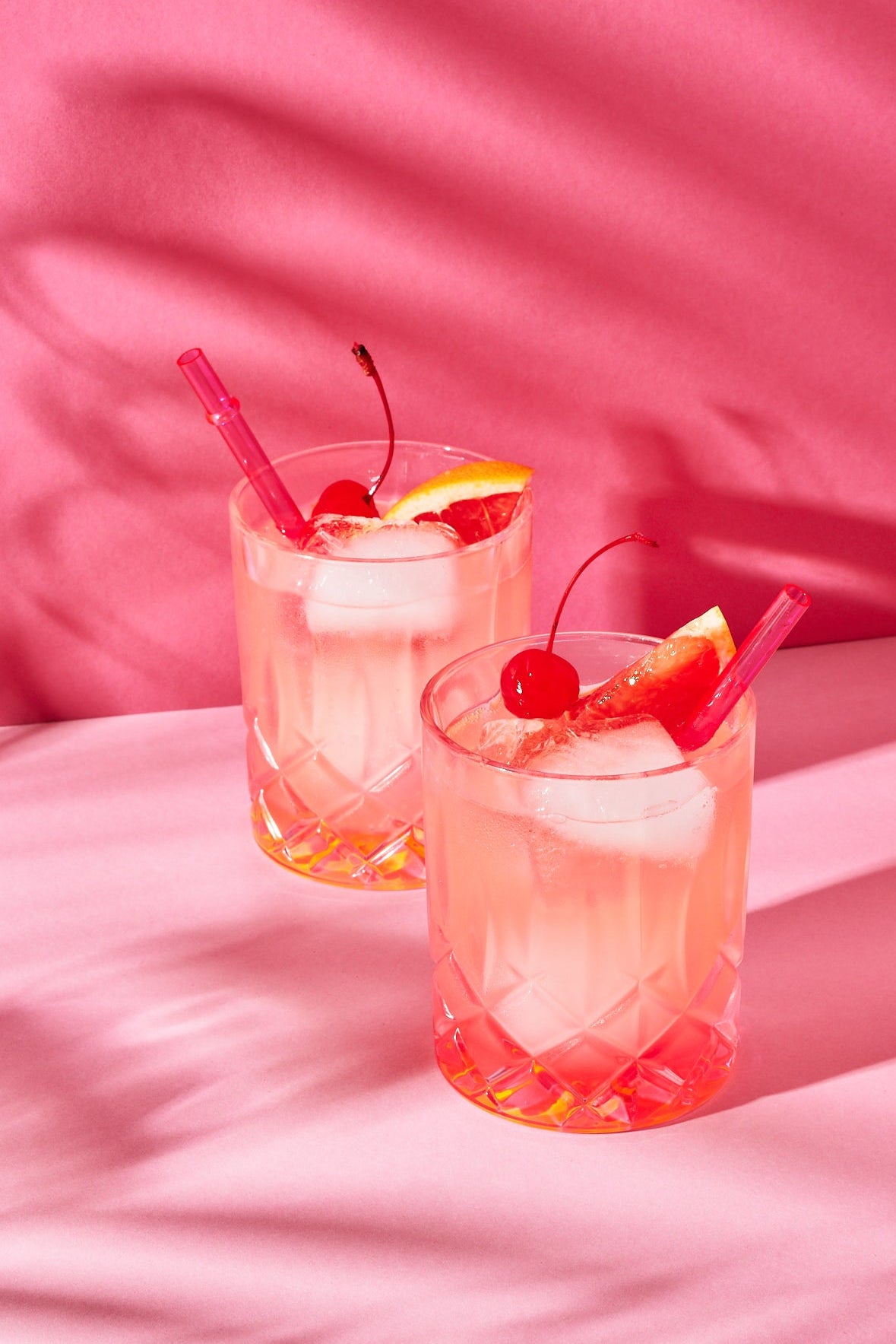 Whisky Tumbler - Neon Pink