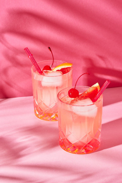 Whisky Tumbler - Neon Pink